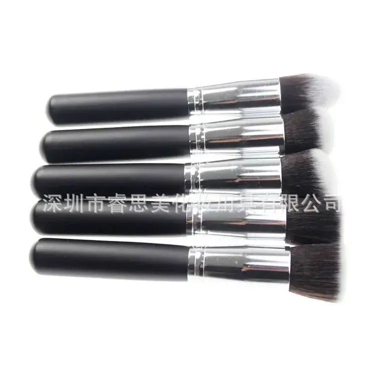 10-Piece Makeup Brush Set for Face & Eye Application