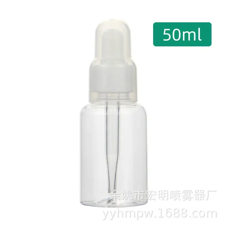 50ml Essential Oil Bottle Black Plastic Dropper - Image 2