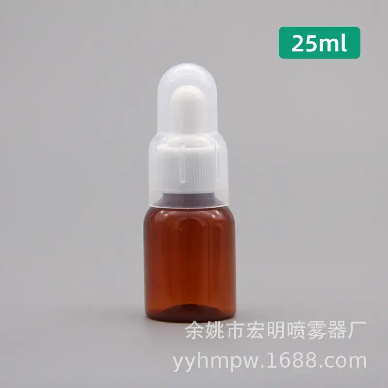 50ml Essential Oil Bottle Black Plastic Dropper - Image 6