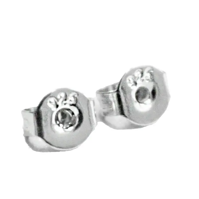 Silver Plated Crystal Ear Studs for Women - Image 13