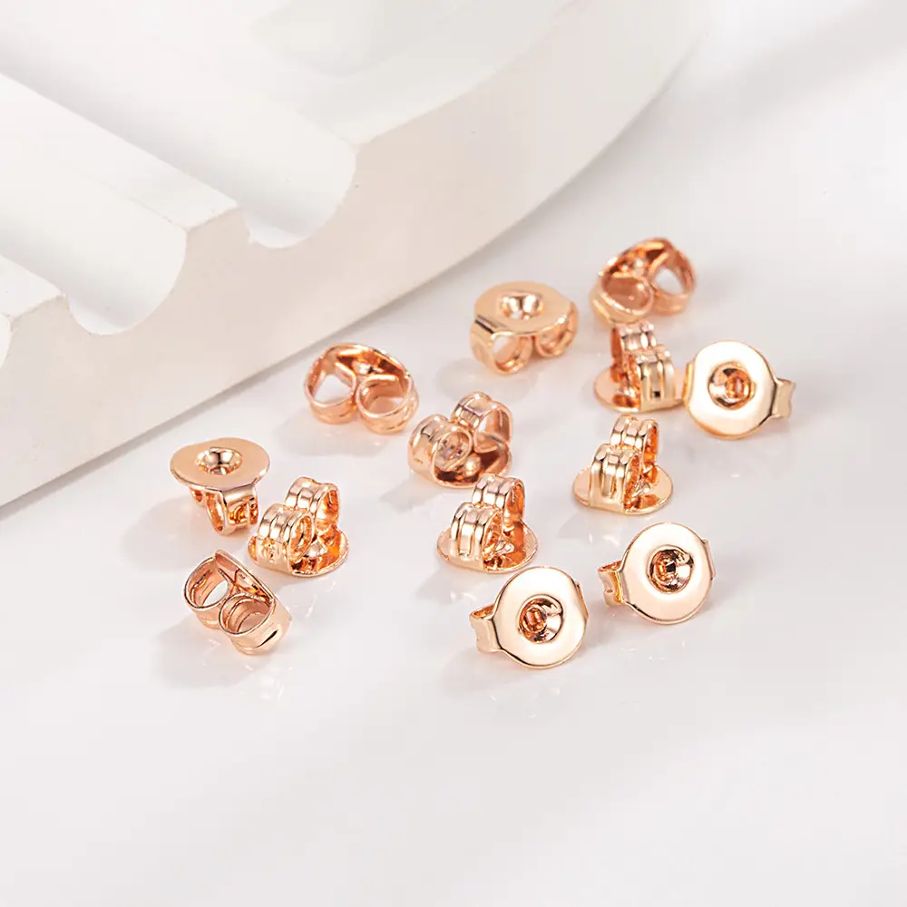 Silver Plated Crystal Ear Studs for Women - Image 7