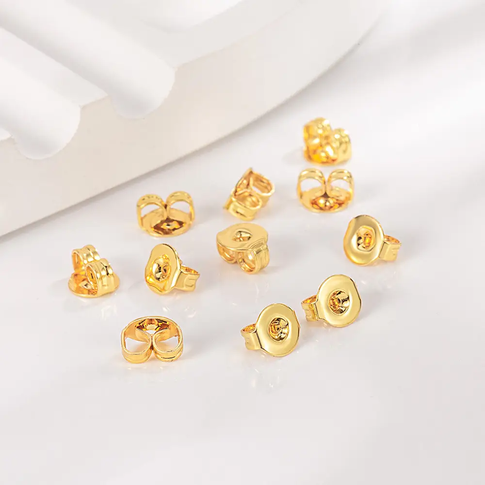Silver Plated Crystal Ear Studs for Women - Image 8
