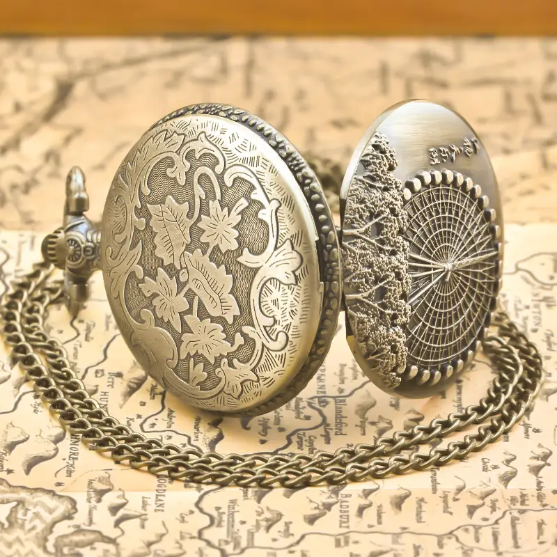 London-themed Ferris Wheel Pocket Watch Gift Watch — feature 7