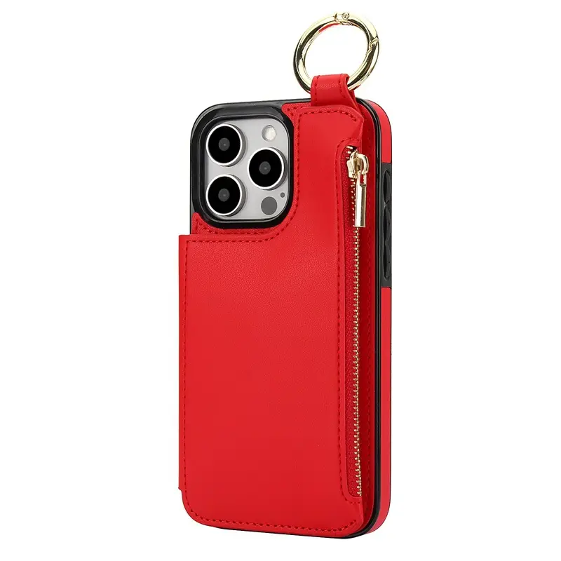 Apple iPhone 16 Pro Max Leather Case with RFID Blocking & Cash Slots - Image 4