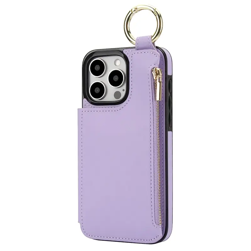 Apple iPhone 16 Pro Max Leather Case with RFID Blocking & Cash Slots - Image 5