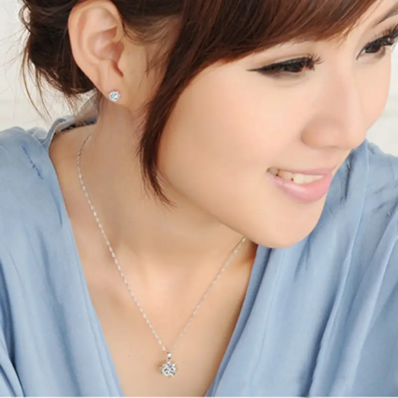 Silver Cat Elf Necklace Pendant for Women - Image 6