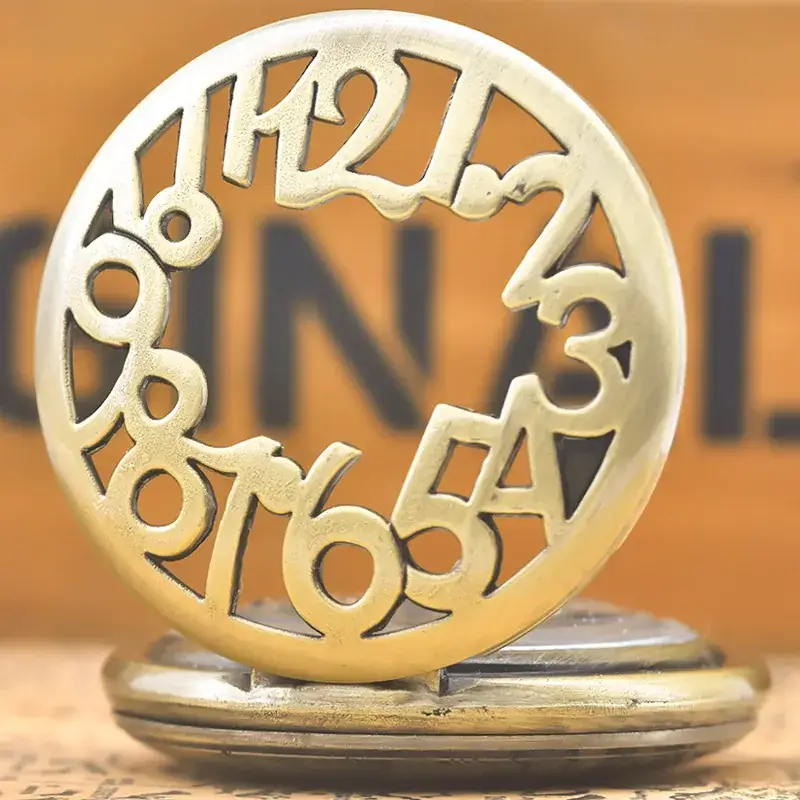 Retro Hollow Pocket Watch Men Women Fashion Wholesale