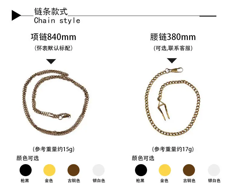 Retro Hollow Pocket Watch Men Women Fashion Wholesale — feature 13