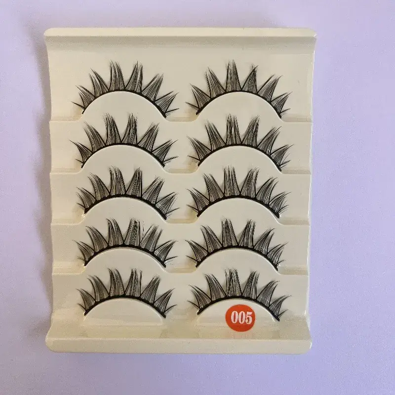 Acrylic False Eyelashes 12mm 8mm Set - Image 27