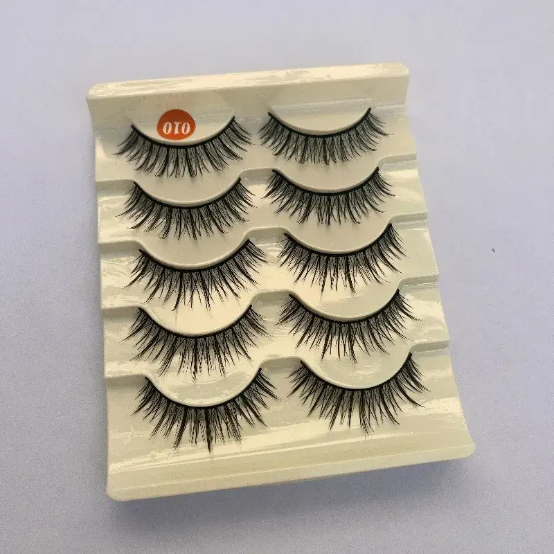 Acrylic False Eyelashes 12mm 8mm Set - Image 29