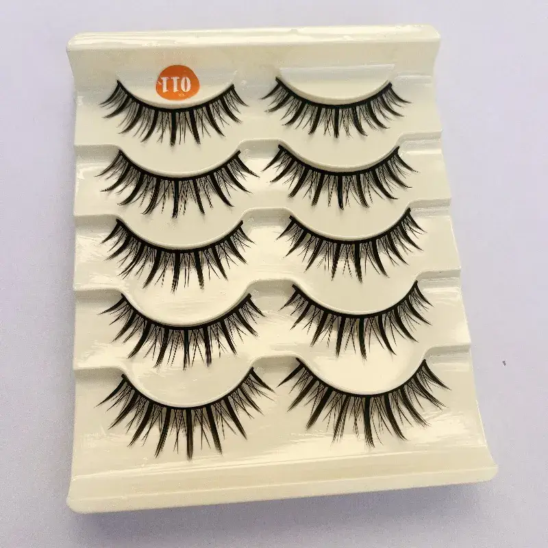 Acrylic False Eyelashes 12mm 8mm Set - Image 30