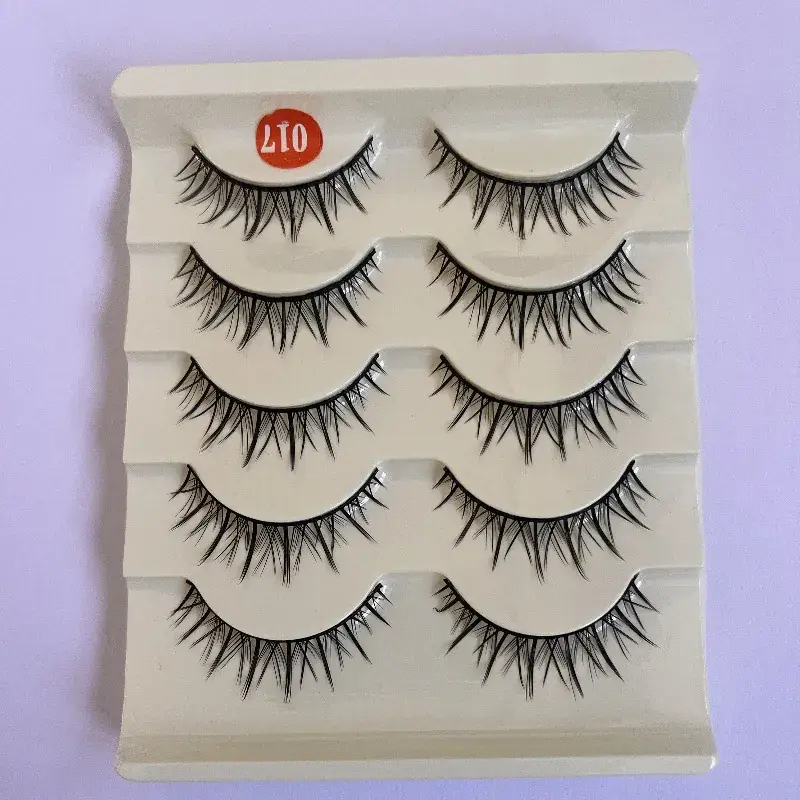 Acrylic False Eyelashes 12mm 8mm Set - Image 33