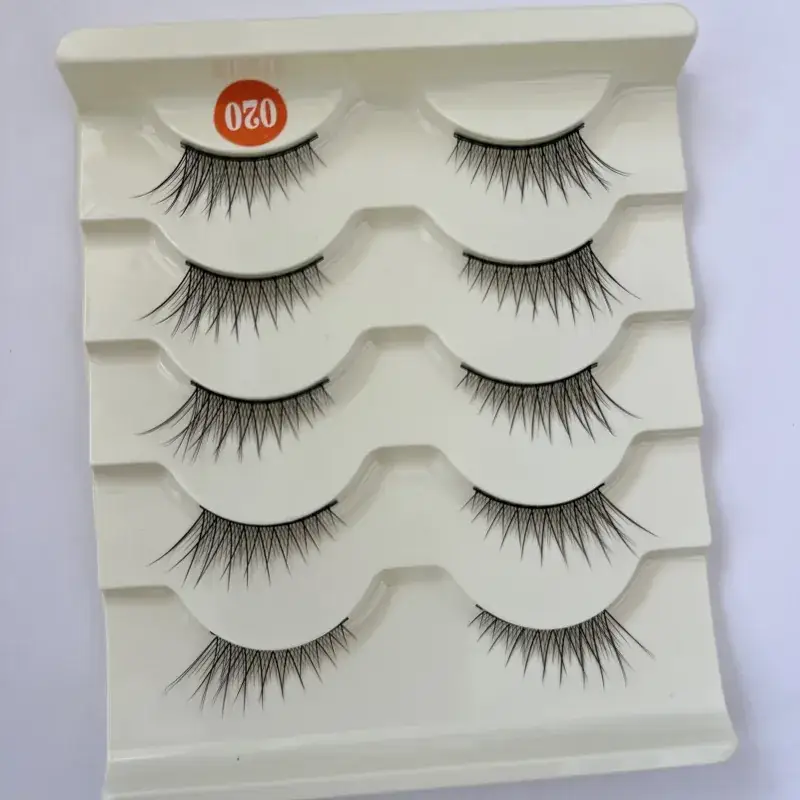 Acrylic False Eyelashes 12mm 8mm Set - Image 34