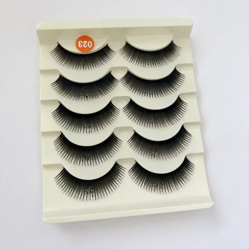 Acrylic False Eyelashes 12mm 8mm Set - Image 35