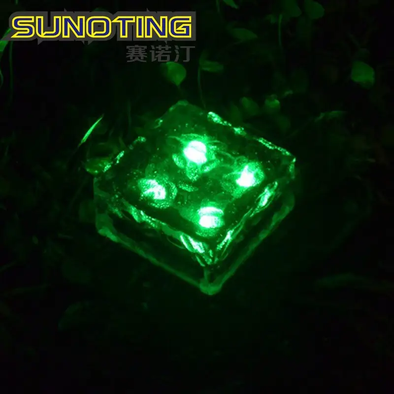 6 LED Solar Ice Tile Light for Garden & Outdoor Use - Image 6