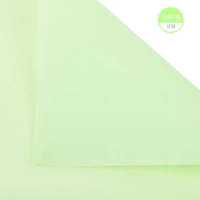 Soft Matte Wrapping Paper Solid Blue 200g - Image 24
