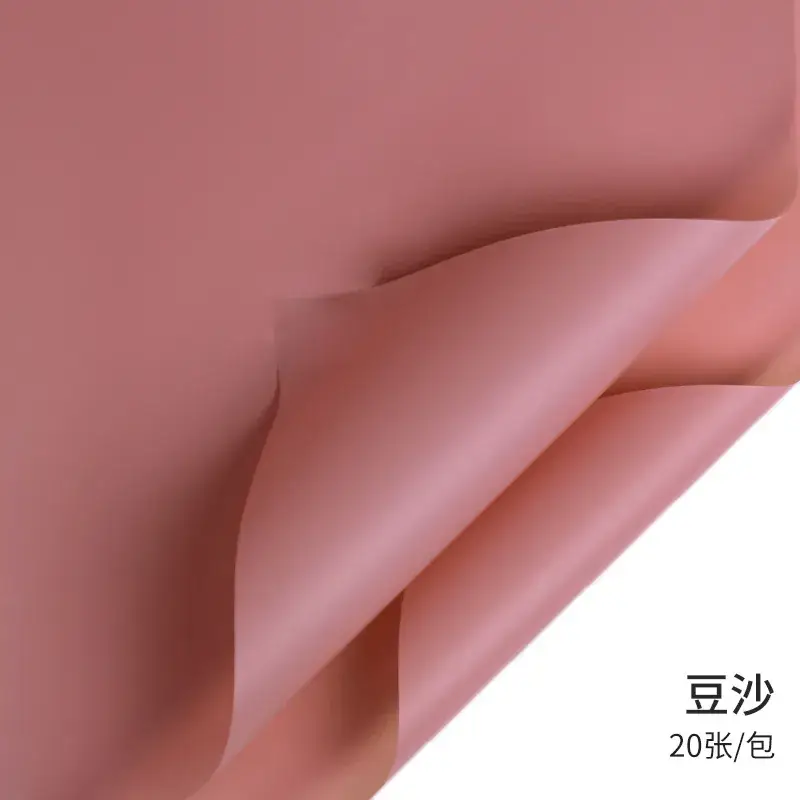 Soft Matte Wrapping Paper Solid Blue 200g - Image 31