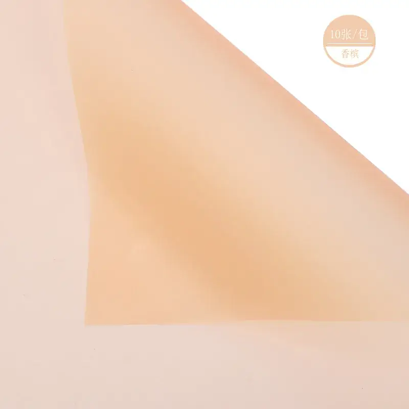 Soft Matte Wrapping Paper Solid Blue 200g - Image 5