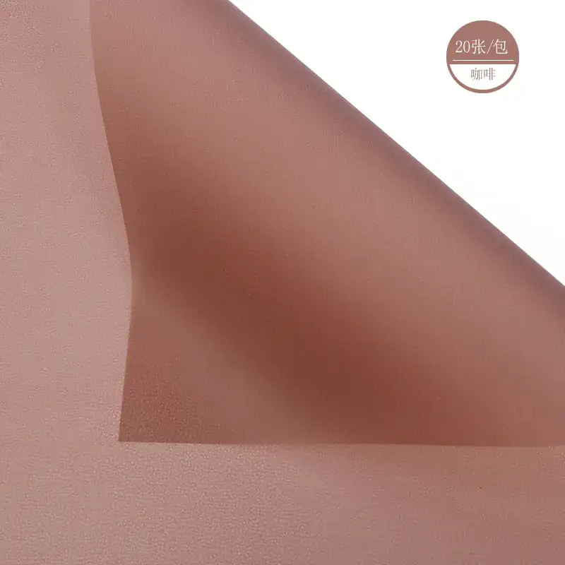Soft Matte Wrapping Paper Solid Blue 200g - Image 9