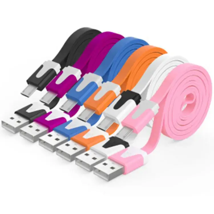 Smart Android V8 Data Cable Micro USB Multi Color