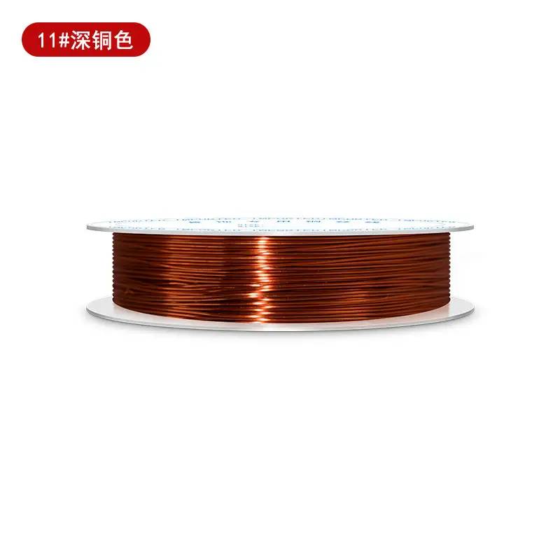 10# Purple Crystal Copper Wire Beads String - Image 11