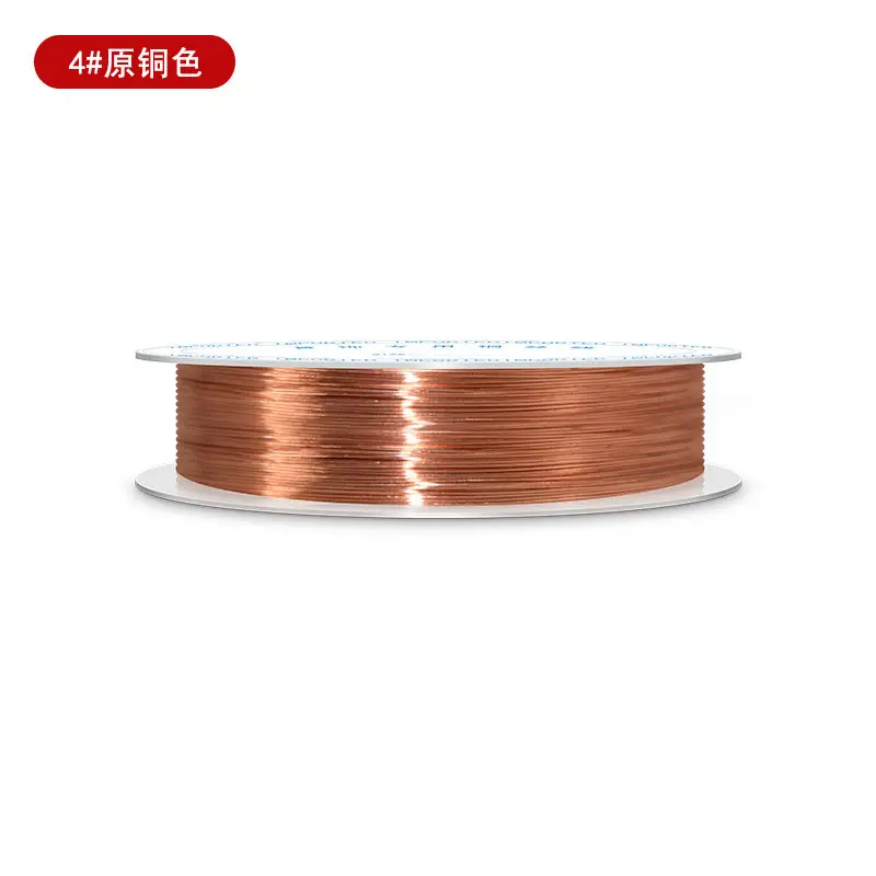 10# Purple Crystal Copper Wire Beads String - Image 4