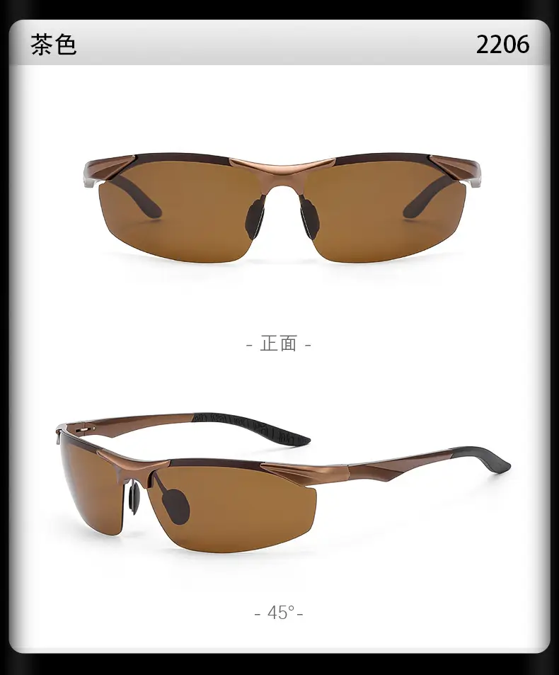 Aluminum Racing Sunglasses Polarized Driving Glasses β feature 14