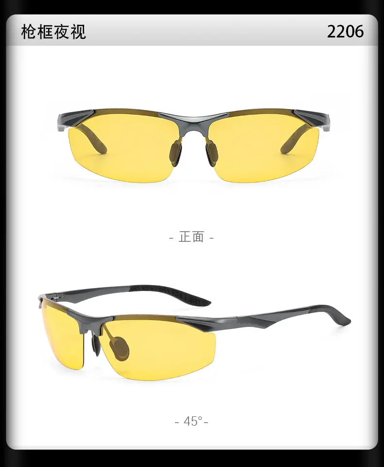 Aluminum Racing Sunglasses Polarized Driving Glasses β feature 17
