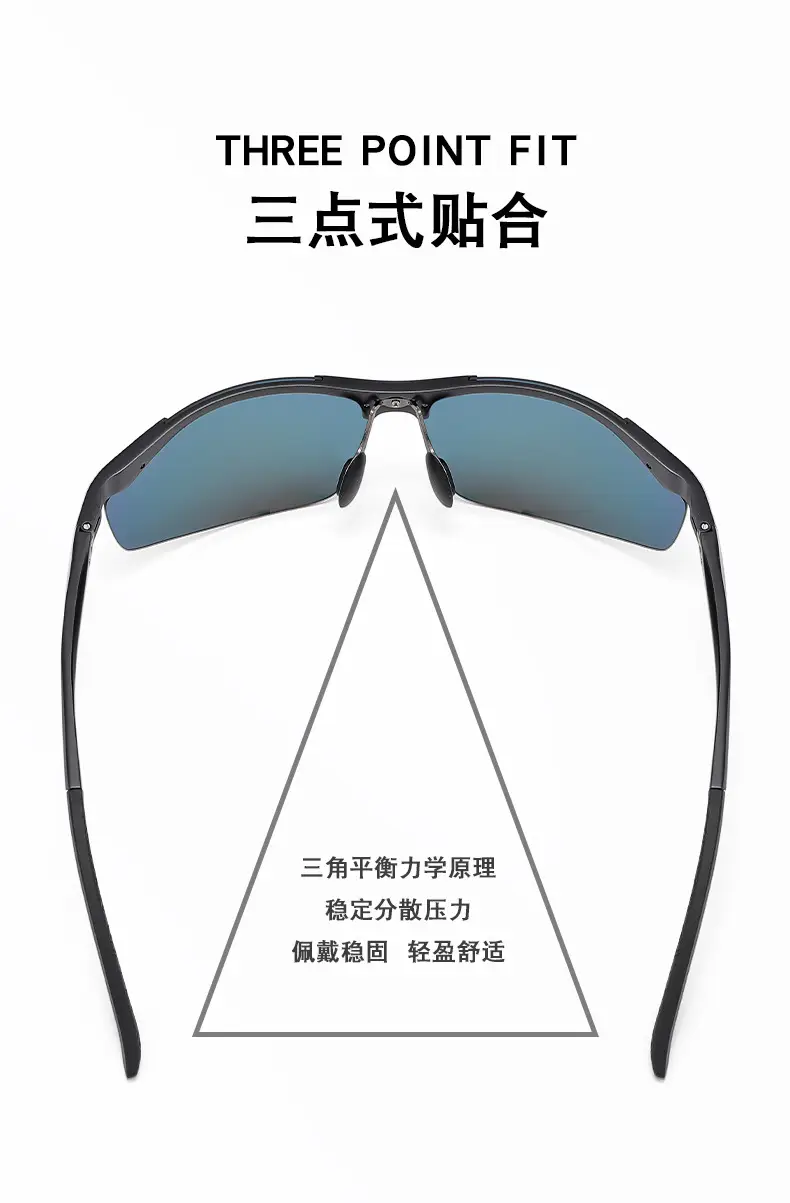 Aluminum Racing Sunglasses Polarized Driving Glasses β feature 6