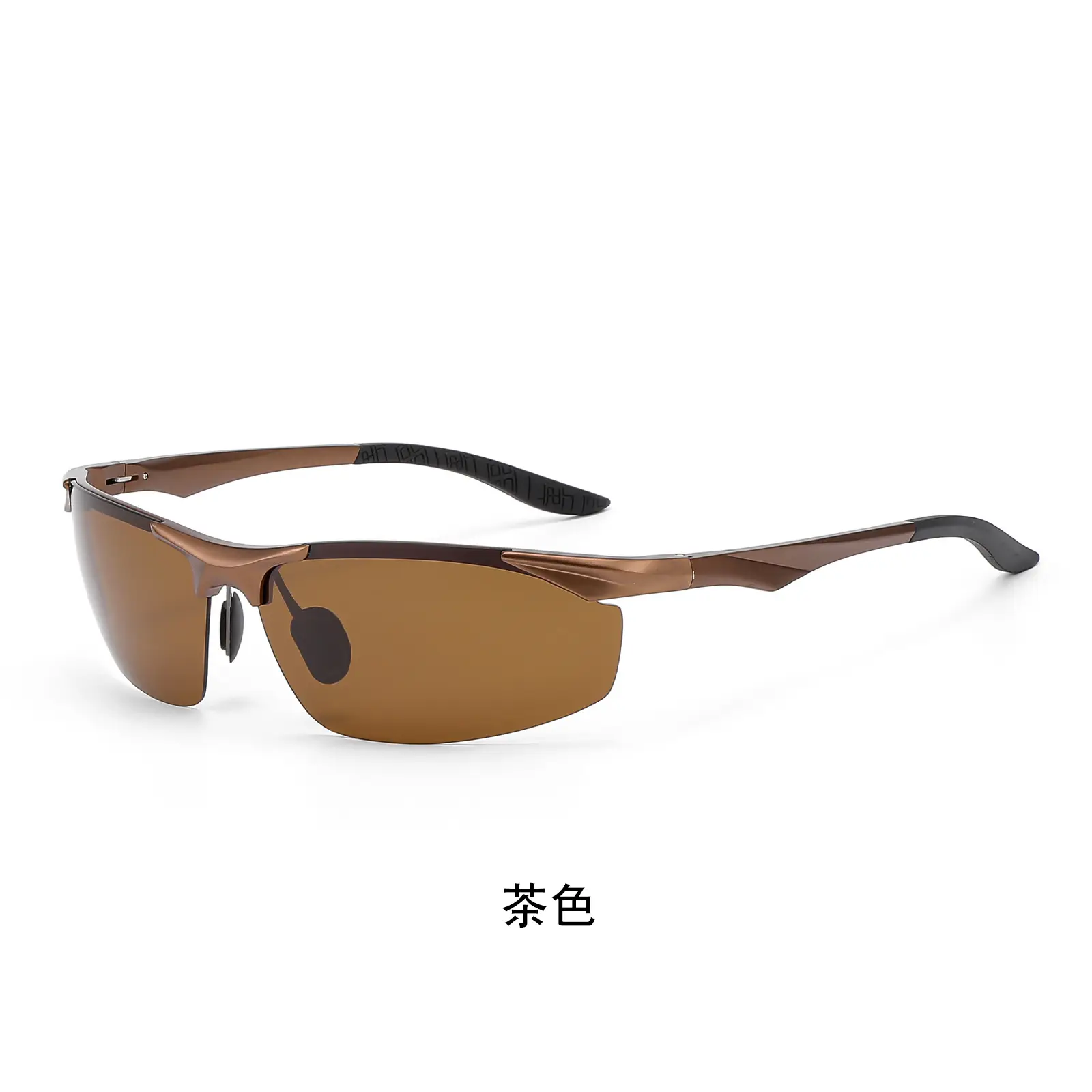 Aluminum Racing Sunglasses Polarized Driving Glasses - Image 3