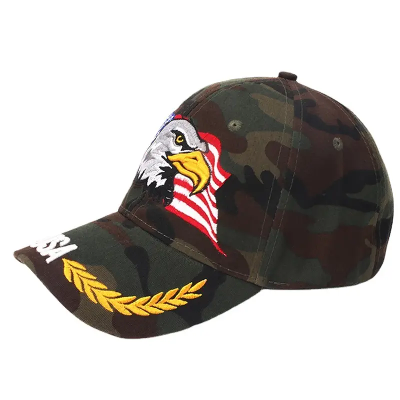 Men's Red Black Canada Logo Baseball Cap