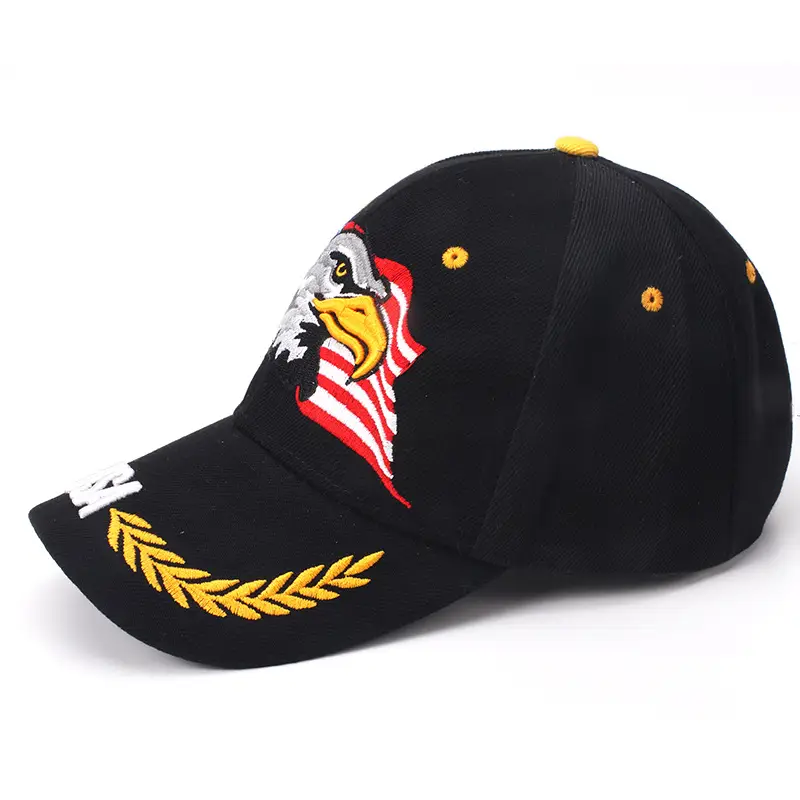 Men's Red Black Canada Logo Baseball Cap - Image 18