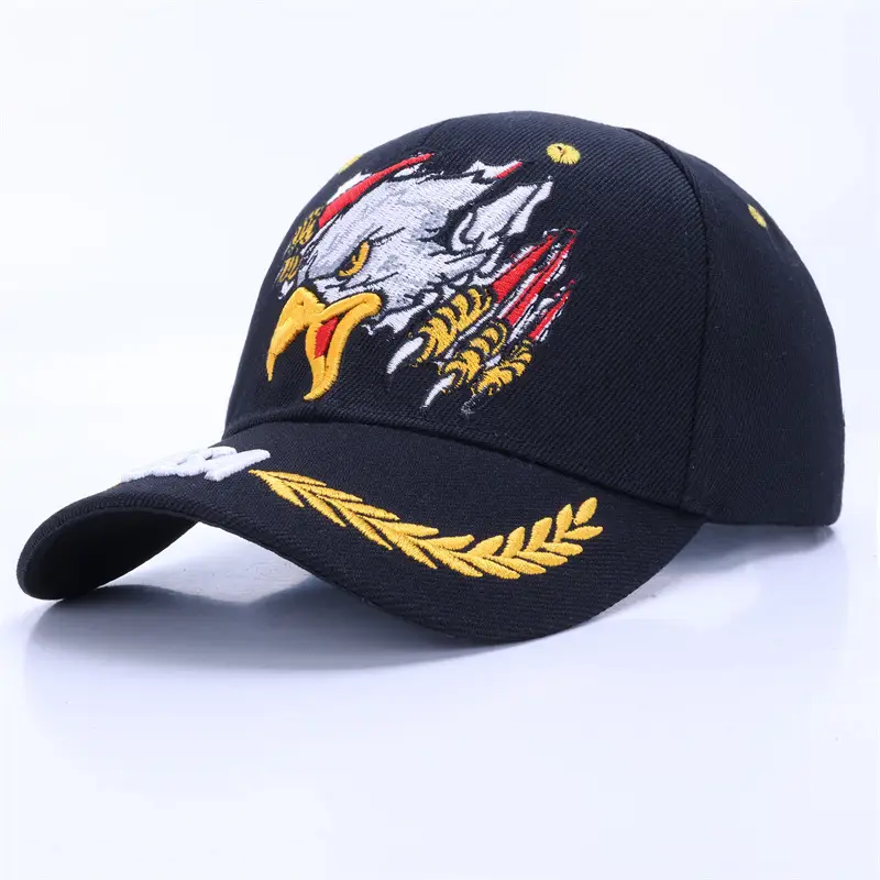Men's Red Black Canada Logo Baseball Cap - Image 25
