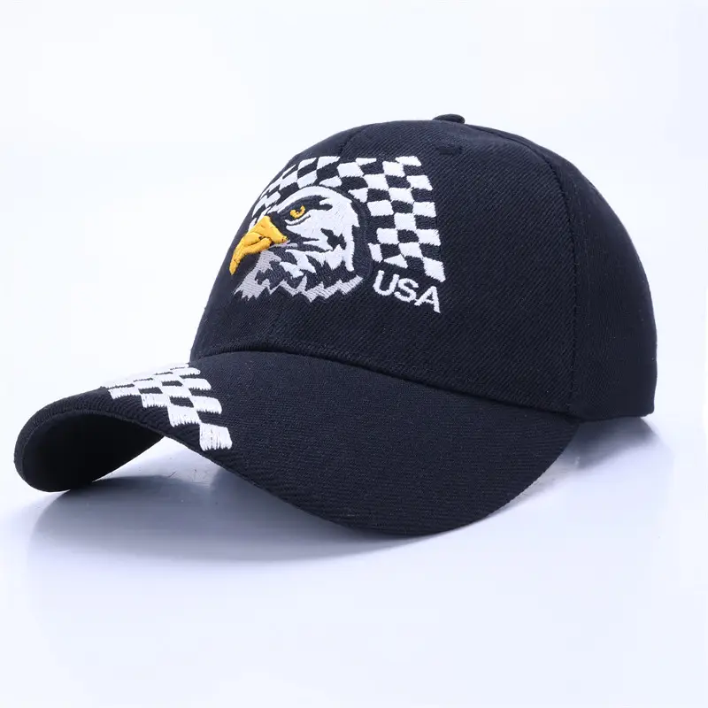 Men's Red Black Canada Logo Baseball Cap - Image 28