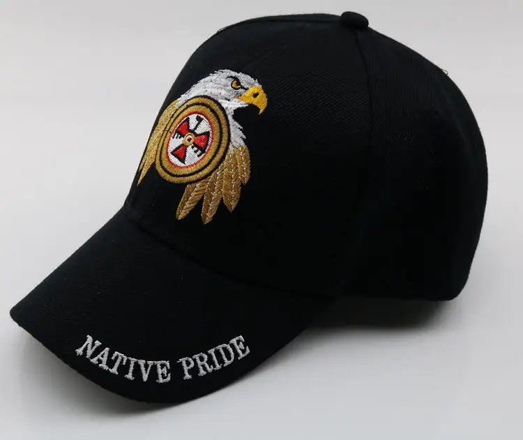 Men's Red Black Canada Logo Baseball Cap - Image 6