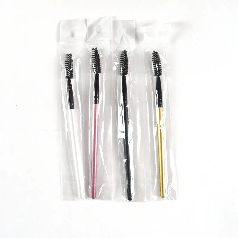 Meinagi Eyelash Brush Multicolor Wooden Rod Makeup