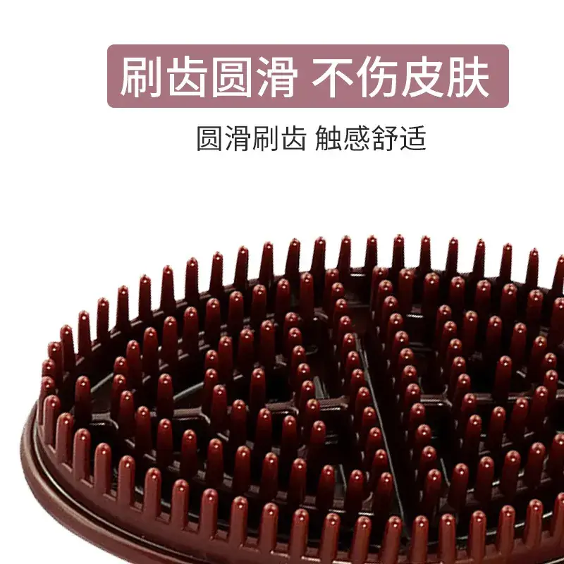 Green Oval Massage Brush for Body Beauty Salon - Image 9