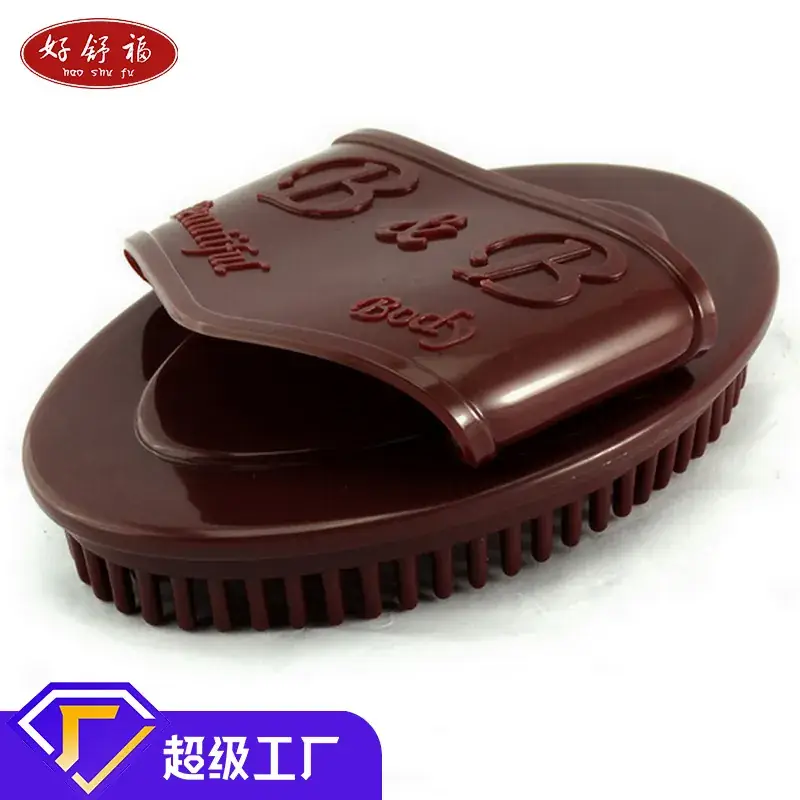 Green Oval Massage Brush for Body Beauty Salon - Image 10