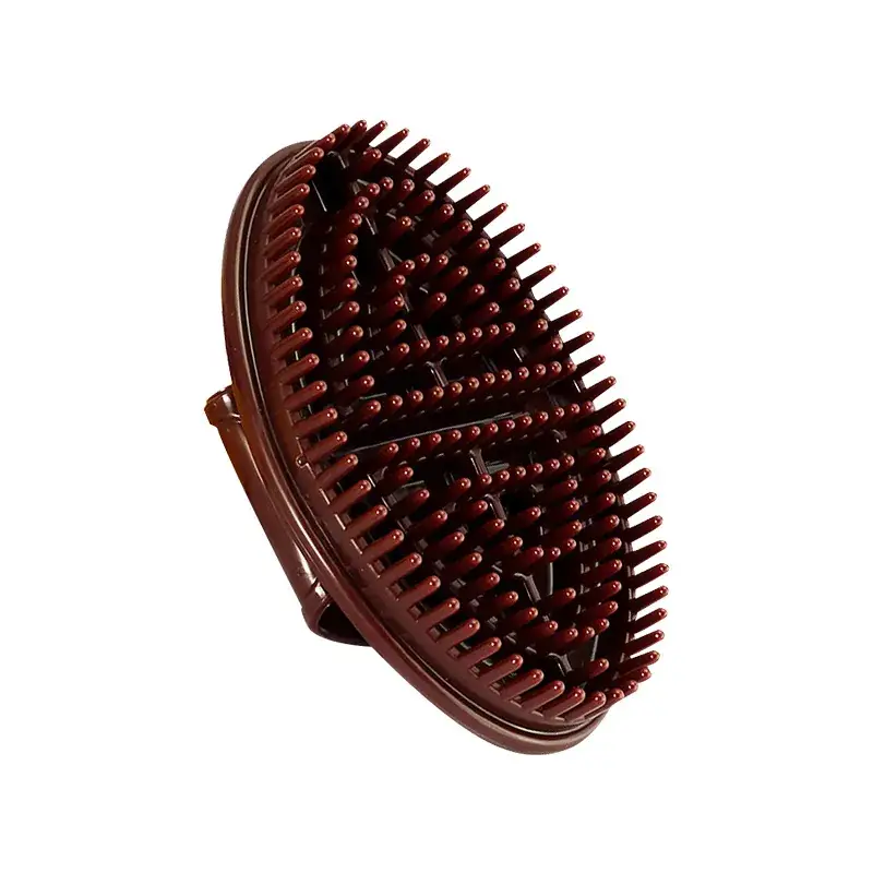 Green Oval Massage Brush for Body Beauty Salon - Image 12