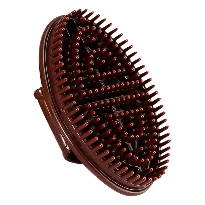 Green Oval Massage Brush for Body Beauty Salon