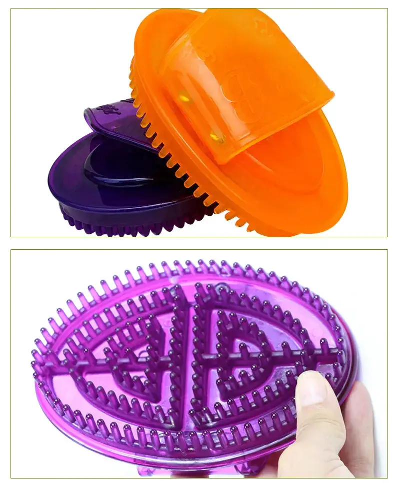 Green Oval Massage Brush for Body Beauty Salon — feature 28