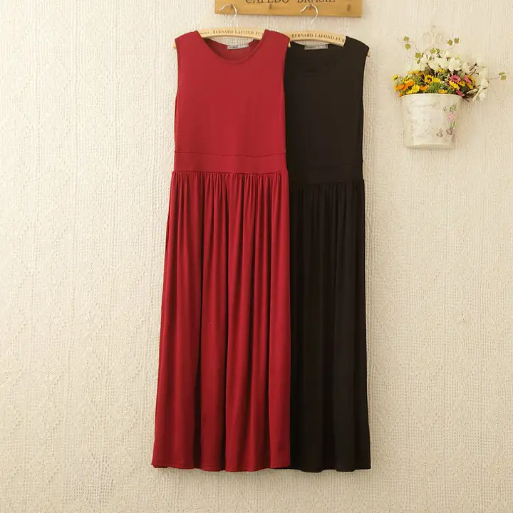Women's Korean Style High Waist Pleated Strap Dress Grey - Image 9