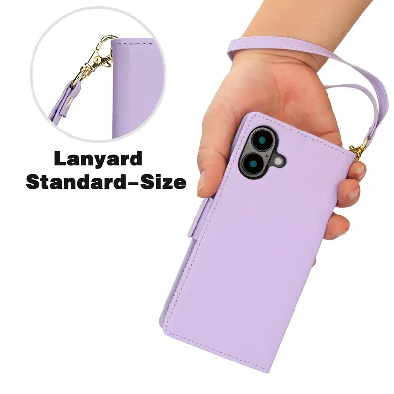 Multi Color Leather Phone Case with Floral Print
