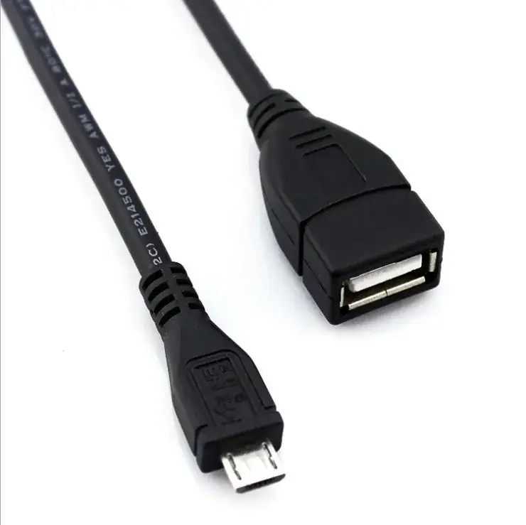 Android V8 to OTG Data Cable Micro to USB Female — feature 1