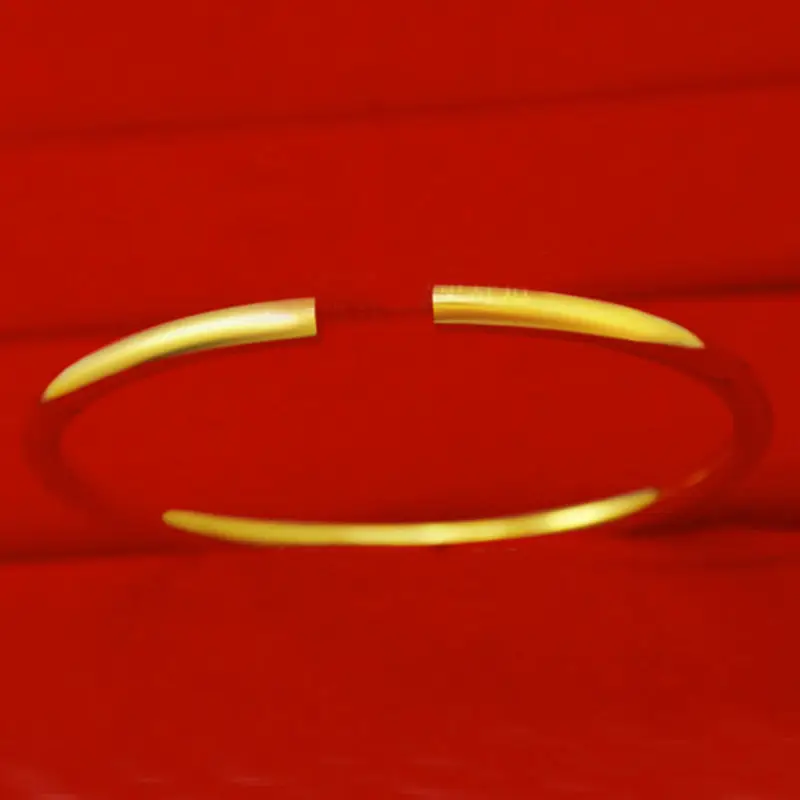 Vietnam Sand Gold Coil Open Nail Sand Star Bracelet Fire Gold Color - Image 5