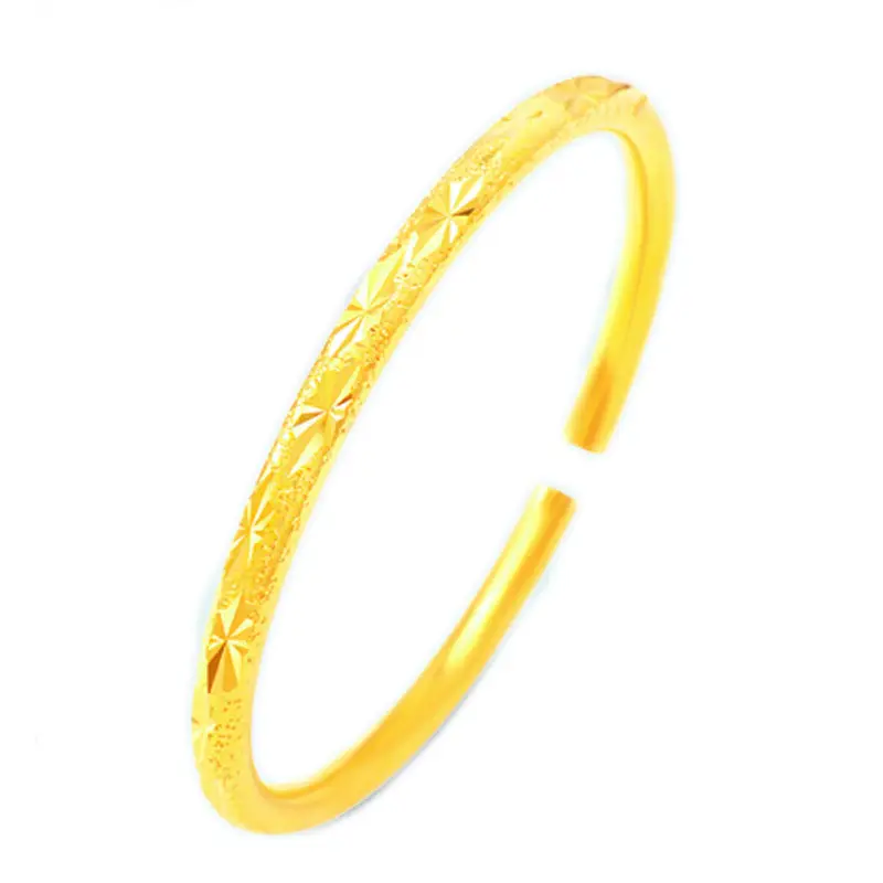 Vietnam Sand Gold Coil Open Nail Sand Star Bracelet Fire Gold Color - Image 6