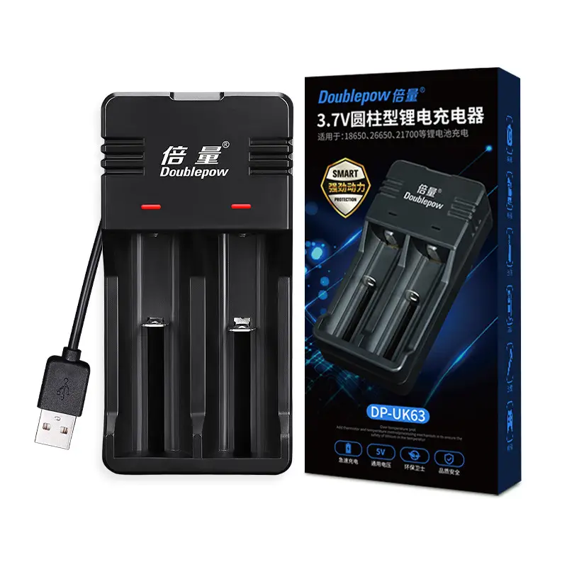 2A Fast Charging Rechargeable Battery Charger for Small Fans - Image 2