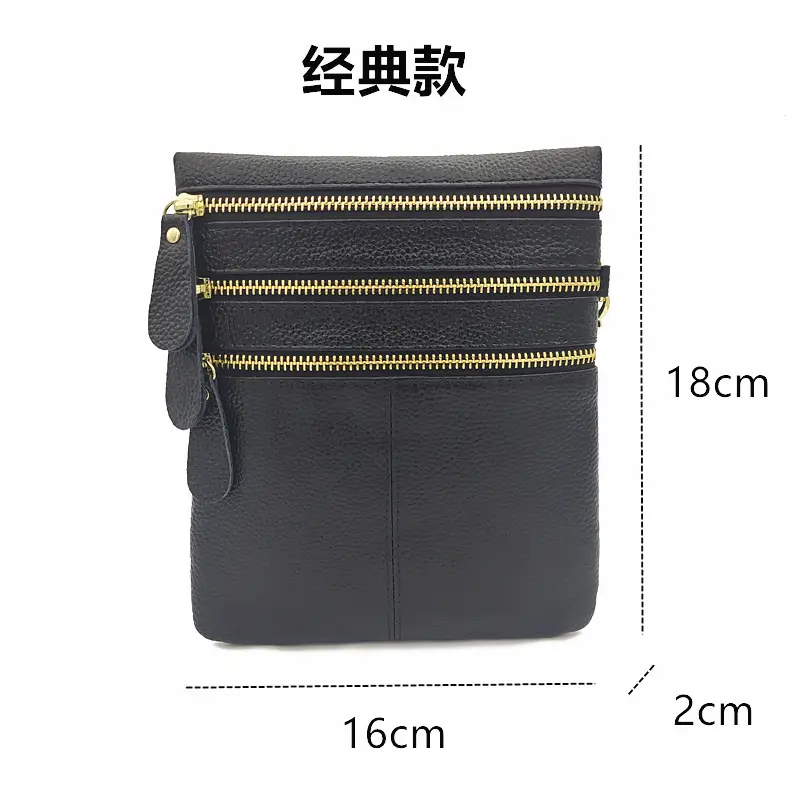 Purple Leather Shoulder Bag for Women with Zip Closure - Image 14