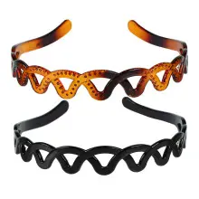 Acrylic Toothed Hair Hoop for Women 38cm — feature 10