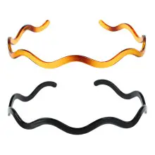 Acrylic Toothed Hair Hoop for Women 38cm — feature 12